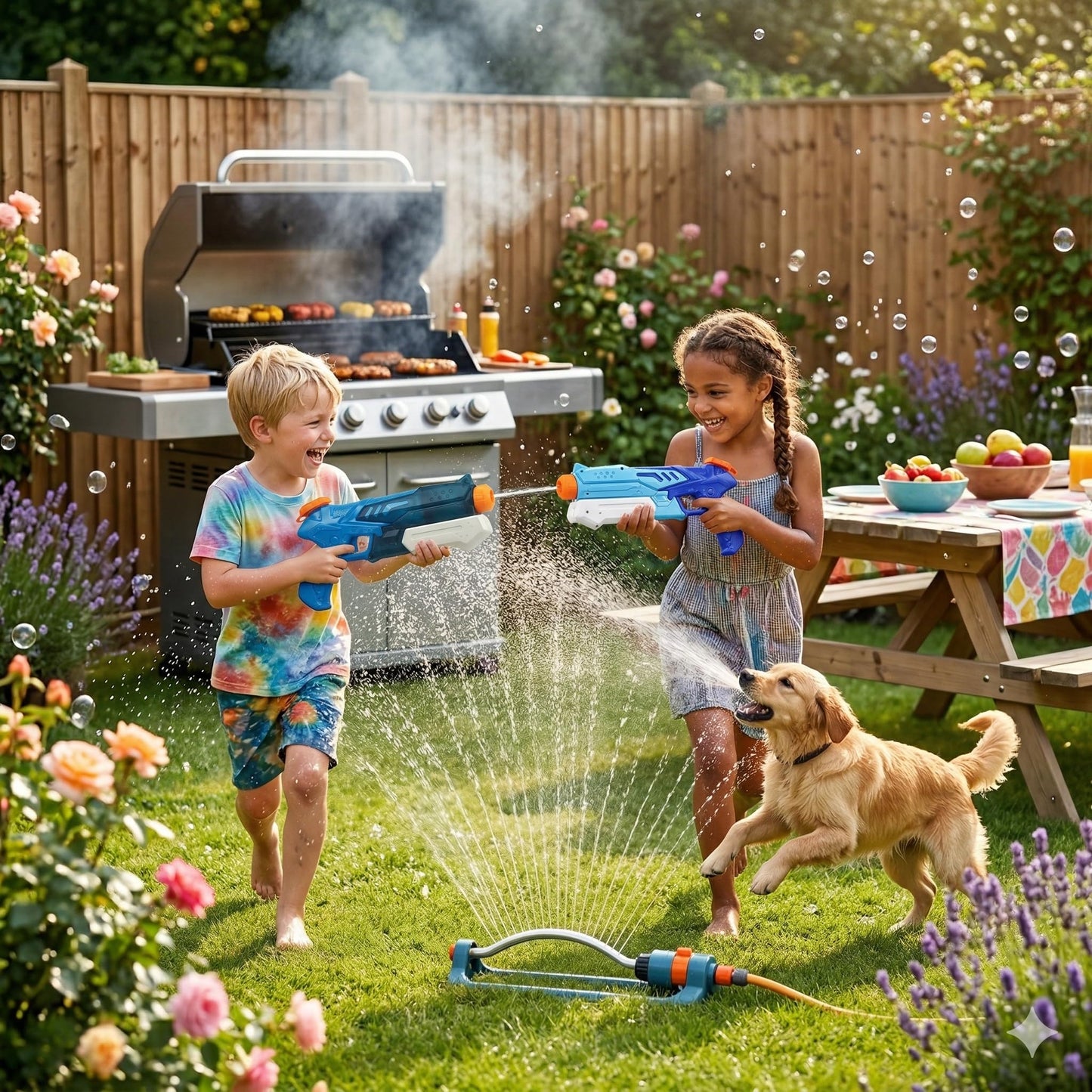Vivyklfc 300ml water pistols with leak-proof design, perfect for kids and adults, featuring 8-10 meter water range for summer pool fun.