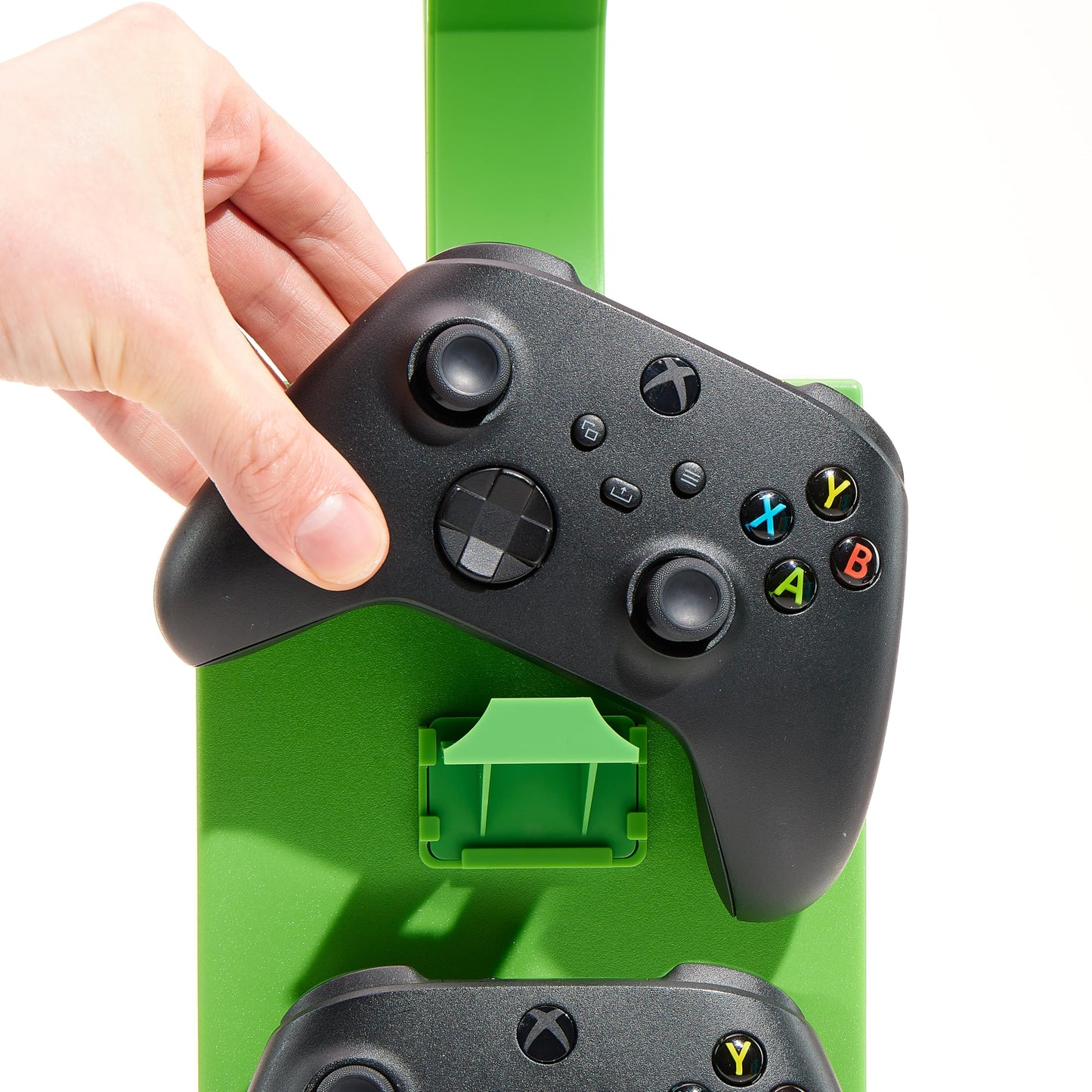 Numskull Xbox Series X gaming accessory locker holding 10 games, 4 controllers, headset, and accessories in a compact organizer.
