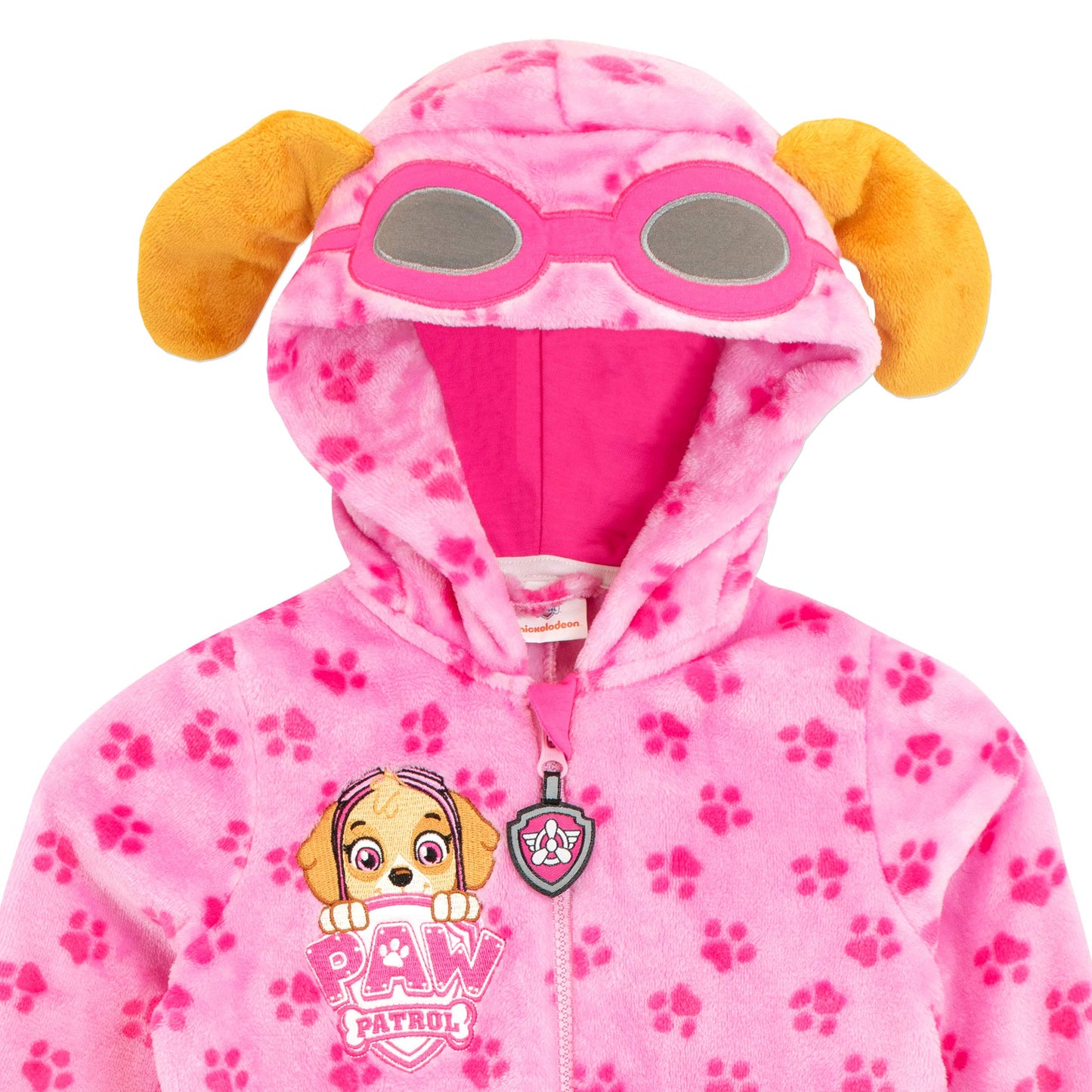 Paw Patrol Onesie | Skye Girls Onesie | Fleece Pyjamas Pink Age 4 to 5 Years