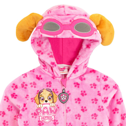 Paw Patrol Onesie | Skye Girls Onesie | Fleece Pyjamas Pink Age 4 to 5 Years