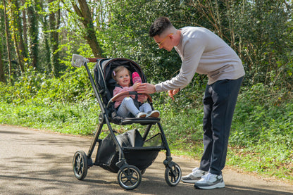 LittleLife Buggy And Pushchair Environmentally-Friendly Wheatgrass Cup Holder for Stroller, Drink and Coffee Cup Holder, Wheatgrass