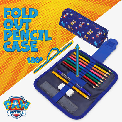 Paw Patrol Pencil Case with Stationery Included for Kids - Girls and Boys Stationery School Supplies - Gifts for Kids