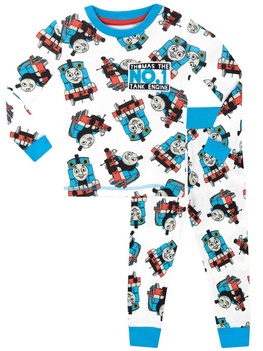 Thomas & Friends Boys Thomas the Tank Engine Pyjamas - Snuggle Fit - Age 2 to 3 Years Multicoloured