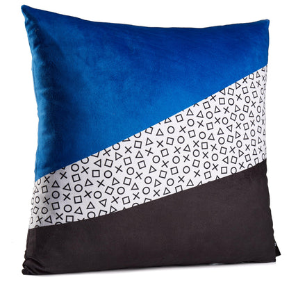 Numskull Official PlayStation Symbols Cushion Throw Pillow - Gaming Home Décor, Comfort & Display - Official PlayStation Merchandise