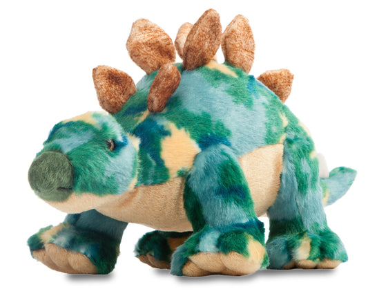 Aurora, 32120, Stegosaurus Dinosaur, 13In, Soft Toy, Green, 33 cm