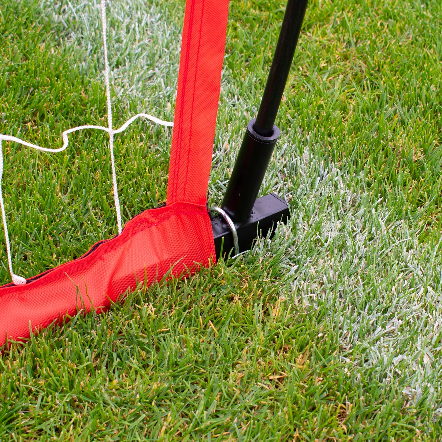 Hy-Pro 8ft x 5ft Box Football Goal, Collapsible, Quick set up, Portable, Carry Bag and Secure Pegs