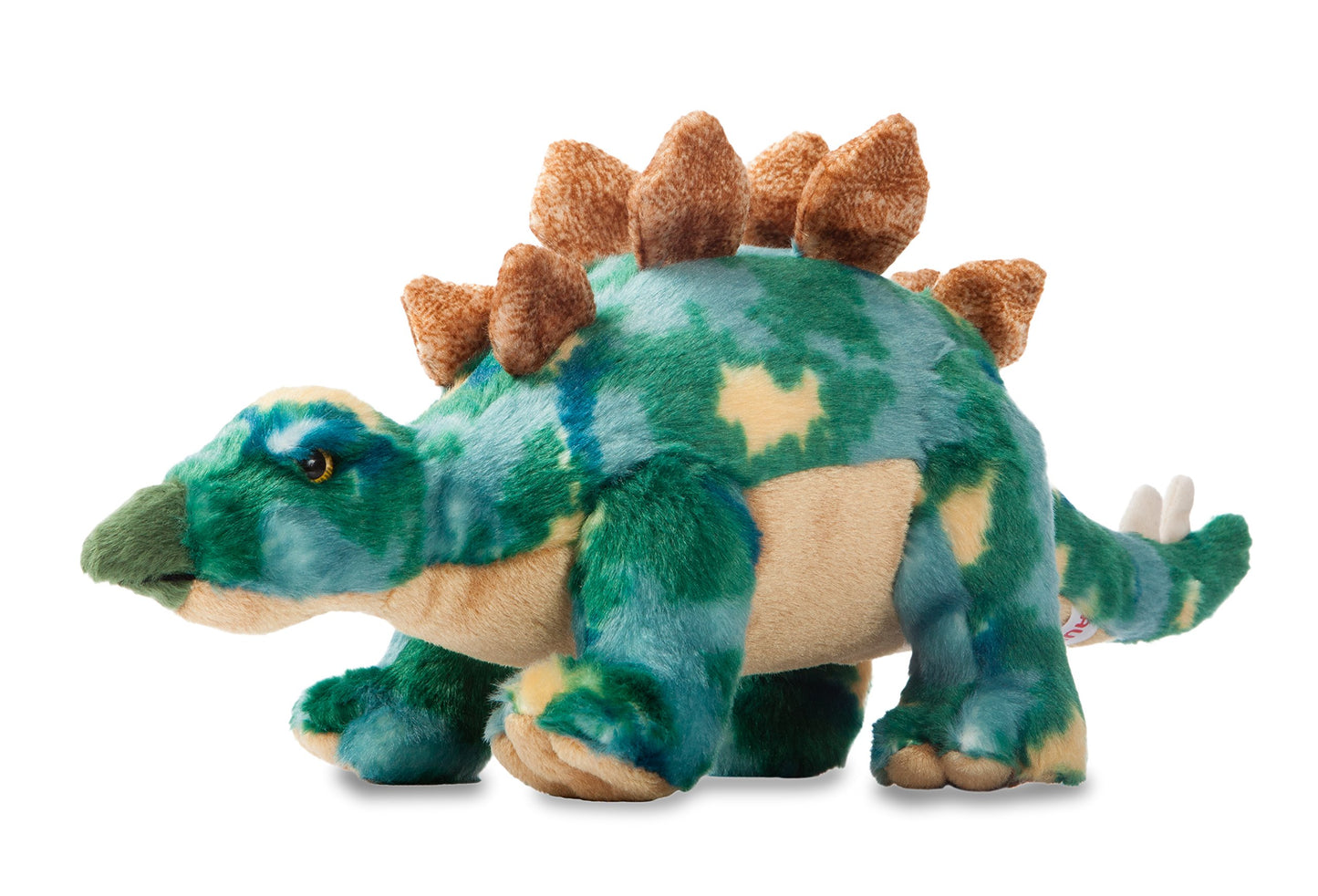Aurora, 32120, Stegosaurus Dinosaur, 13In, Soft Toy, Green, 33 cm