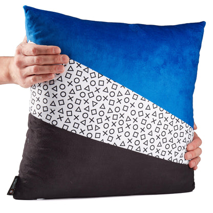 Numskull Official PlayStation Symbols Cushion Throw Pillow - Gaming Home Décor, Comfort & Display - Official PlayStation Merchandise