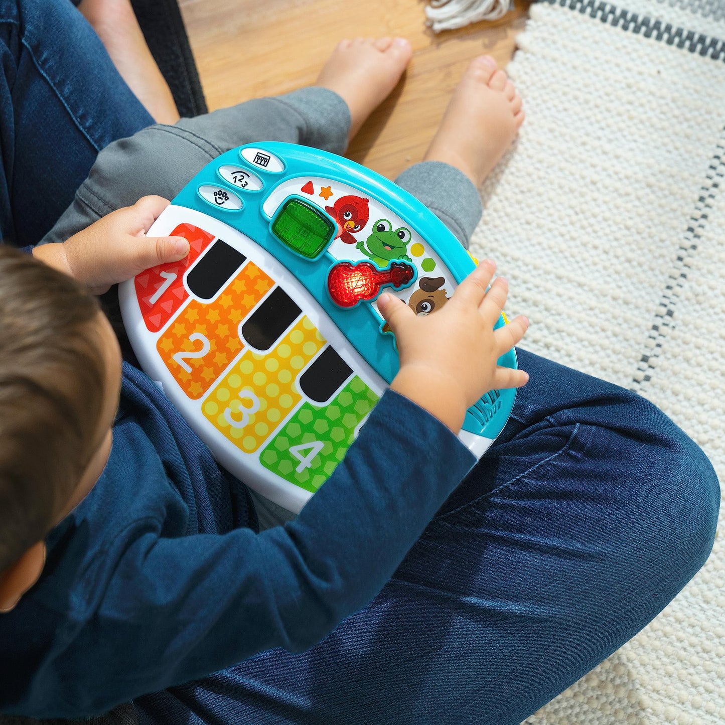 Baby Einstein Discover & Play Piano musical baby toy with colorful keys and animal illustrations for infants 3 months and up