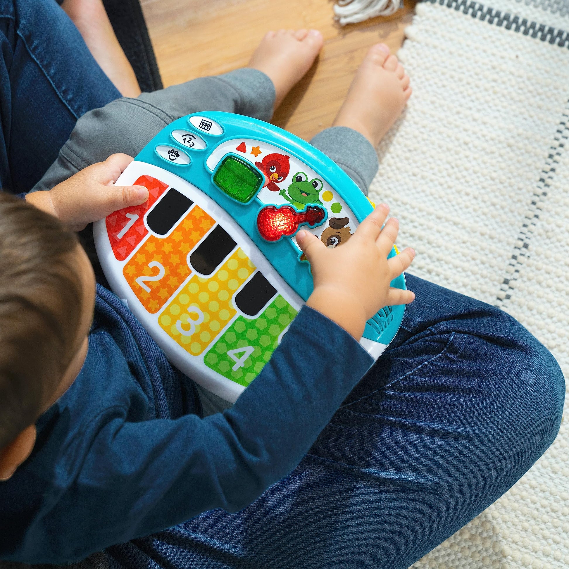 Baby Einstein Discover & Play Piano musical baby toy with colorful keys and animal illustrations for infants 3 months and up