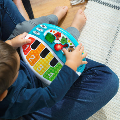 Baby Einstein Discover & Play Piano musical baby toy with colorful keys and animal illustrations for infants 3 months and up